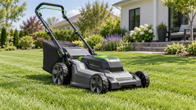 Best self propelled electric lawn mower
