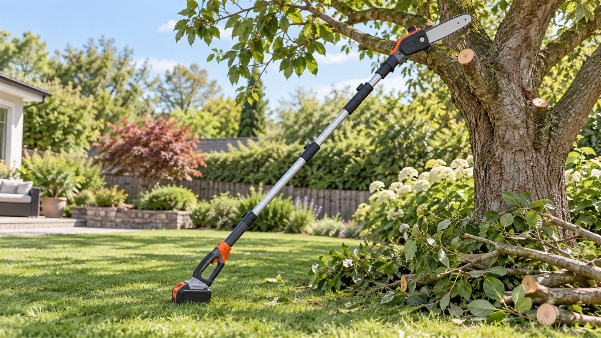 Cordless pole saws