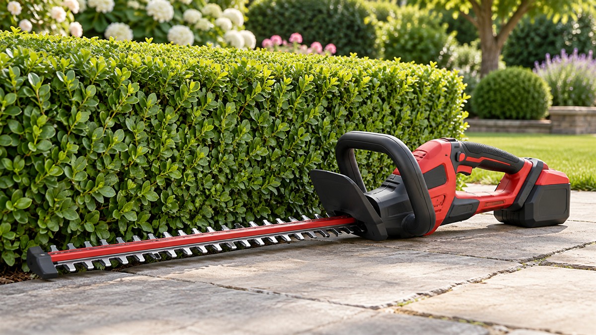 Damolin 22 cordless hedge trimmer compatible with milwaukee m18 battery tool review