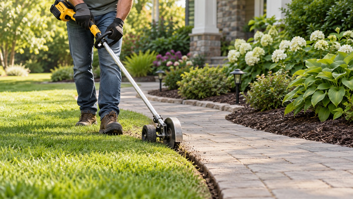 Dewalt edger attachment for string trimmer