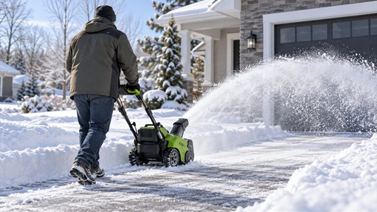 Greenworks 20 inch electric snow blower