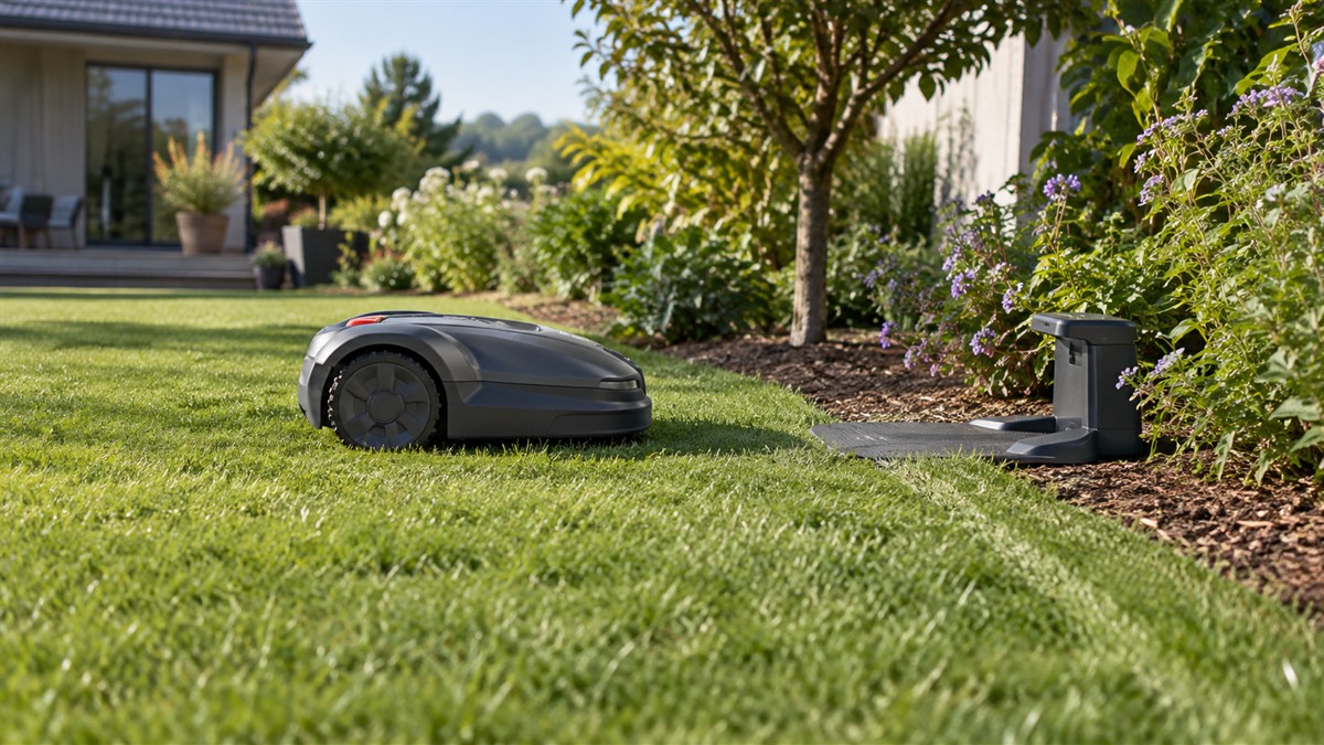 How Robot Mowers Find Their Charging Station