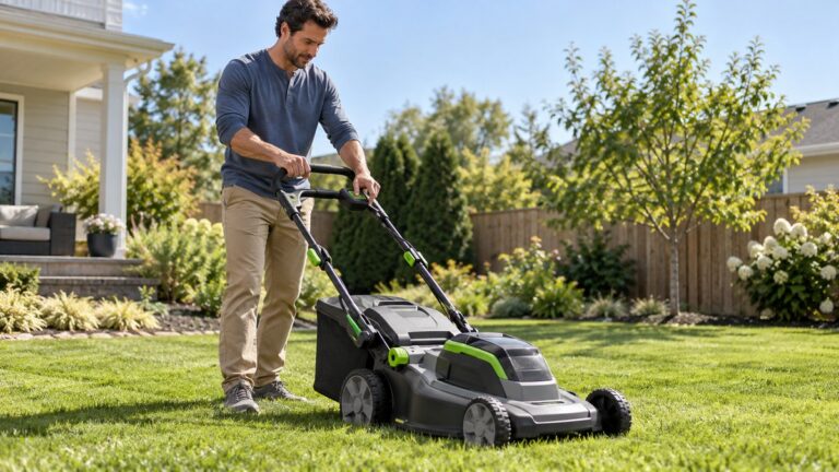How to Start a Battery-Powered Lawn Mower