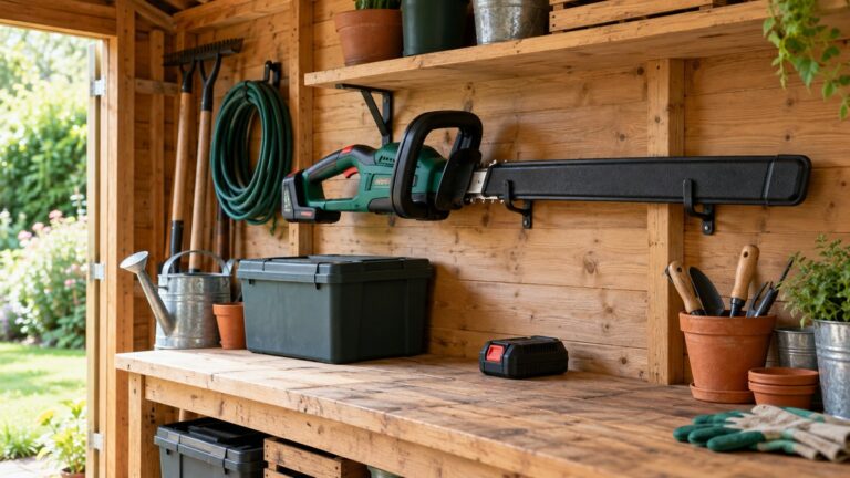How to Store a Hedge Trimmer Between Seasons
