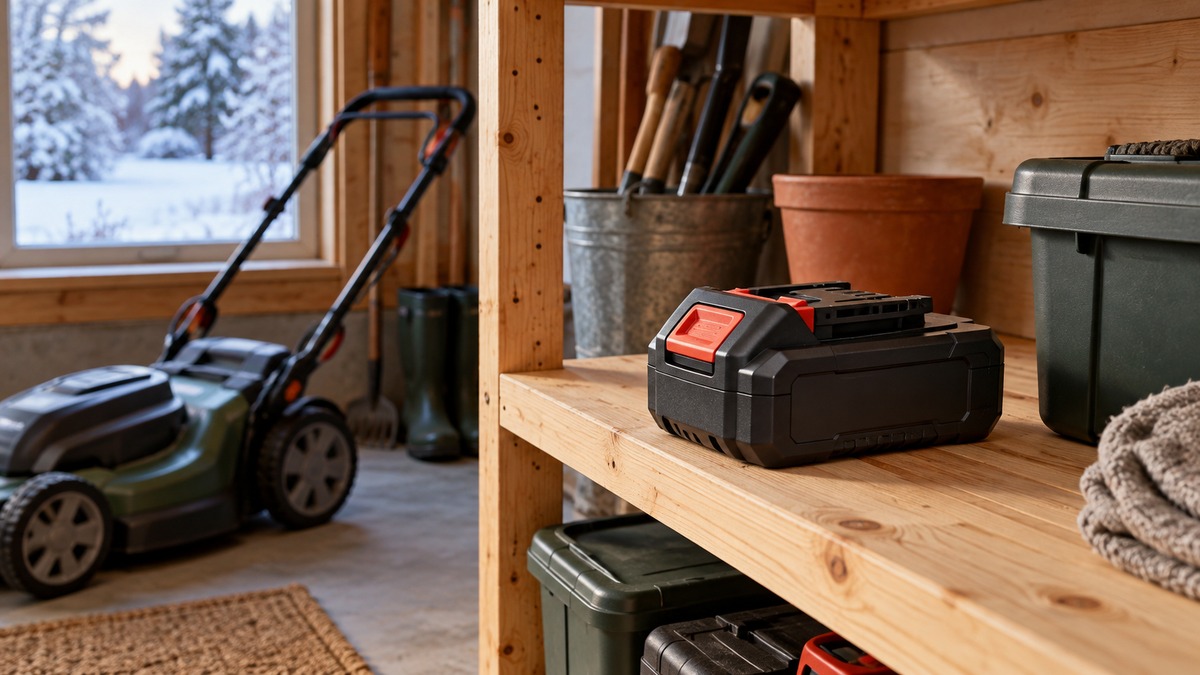 How to Store a Lawn Mower Battery for Winter