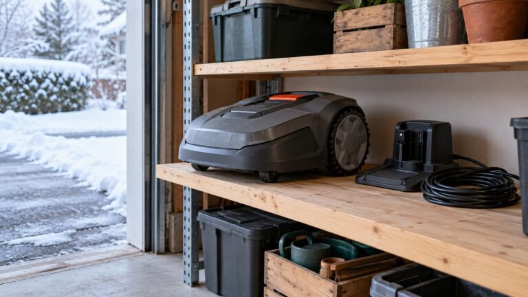 How to Store a Robot Lawn Mower for Winter