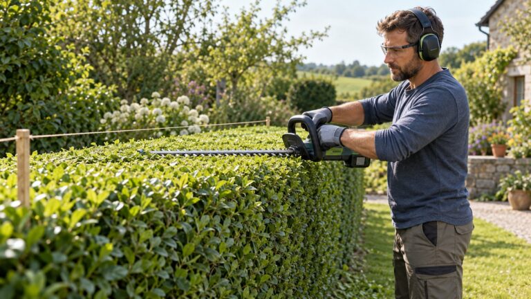 How to Trim a Hedge Evenly With a Cordless Trimmer