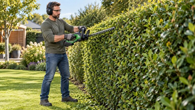 How to Use a Hedge Trimmer Safely