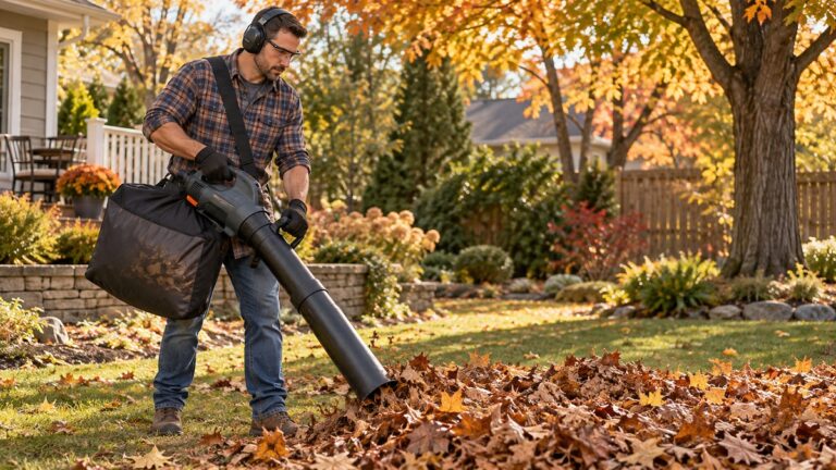 How to Use a Leaf Vacuum Mulcher