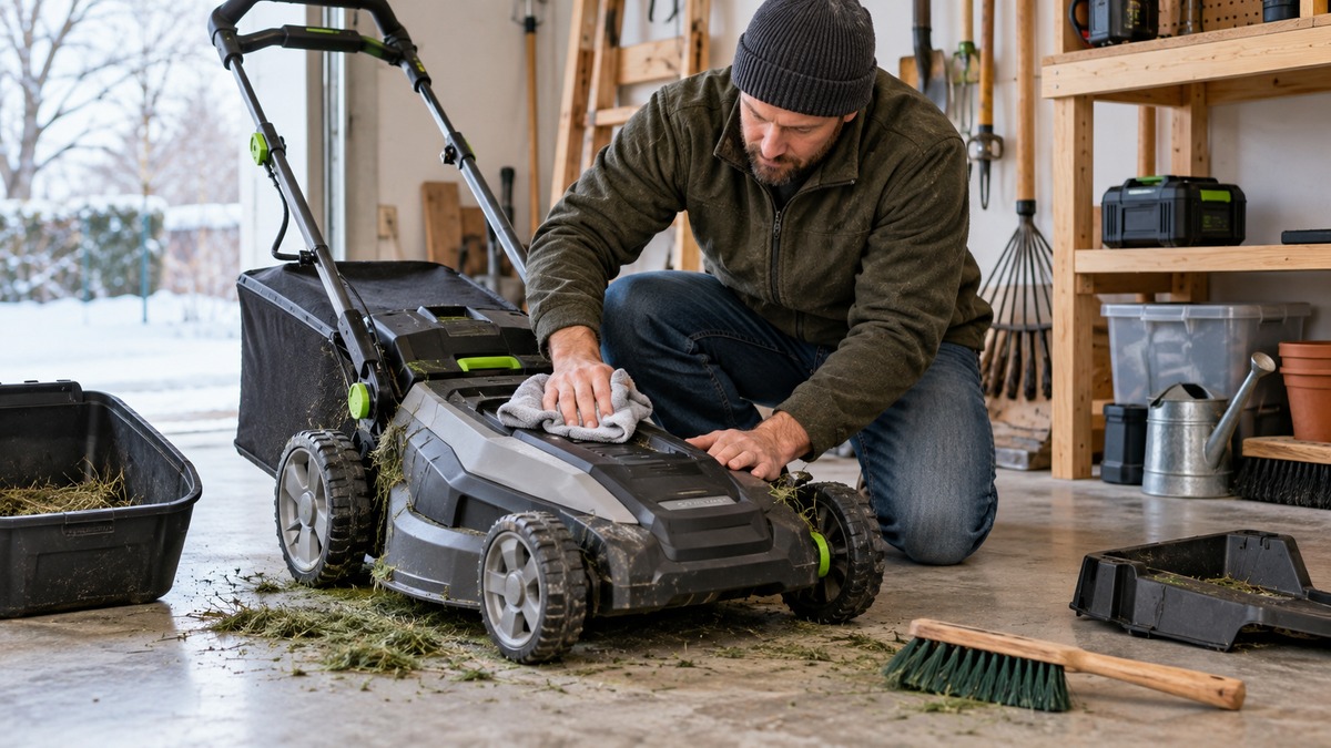 How to Winterize an Electric Lawn Mower