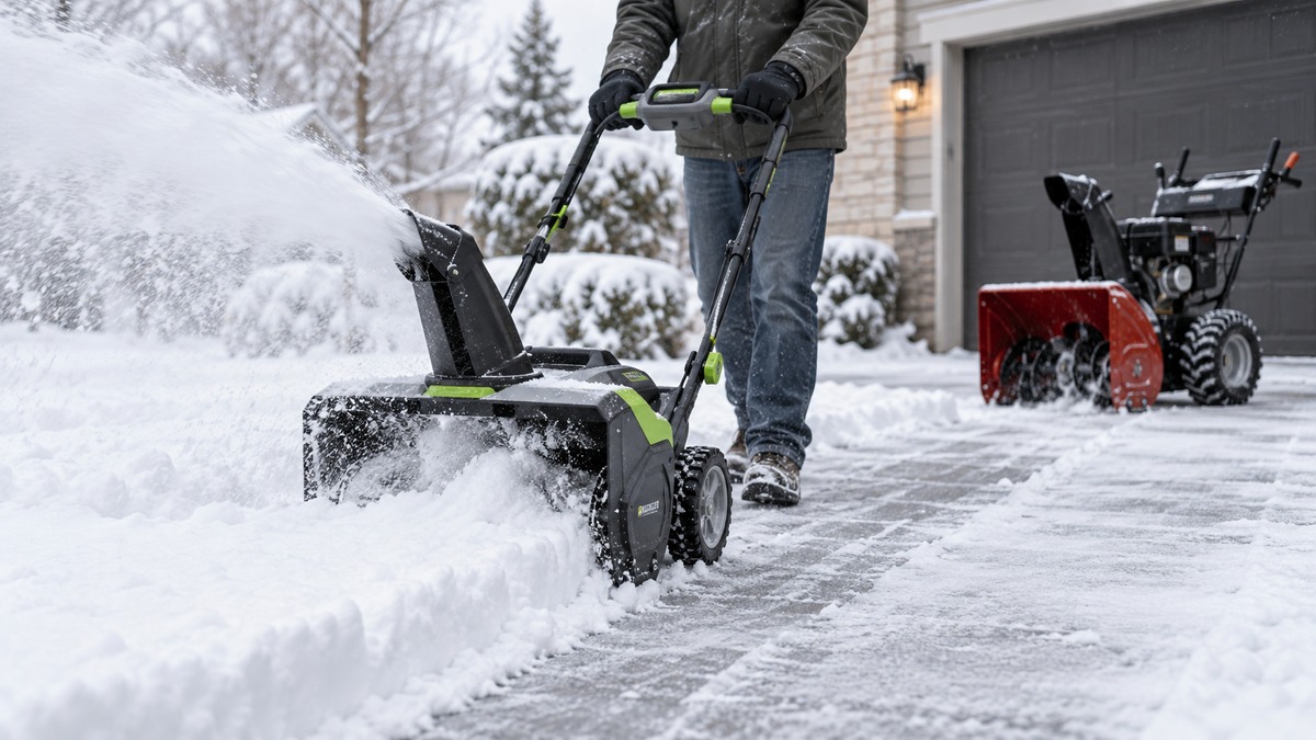 Is an Electric Snow Blower Better Than Gas?