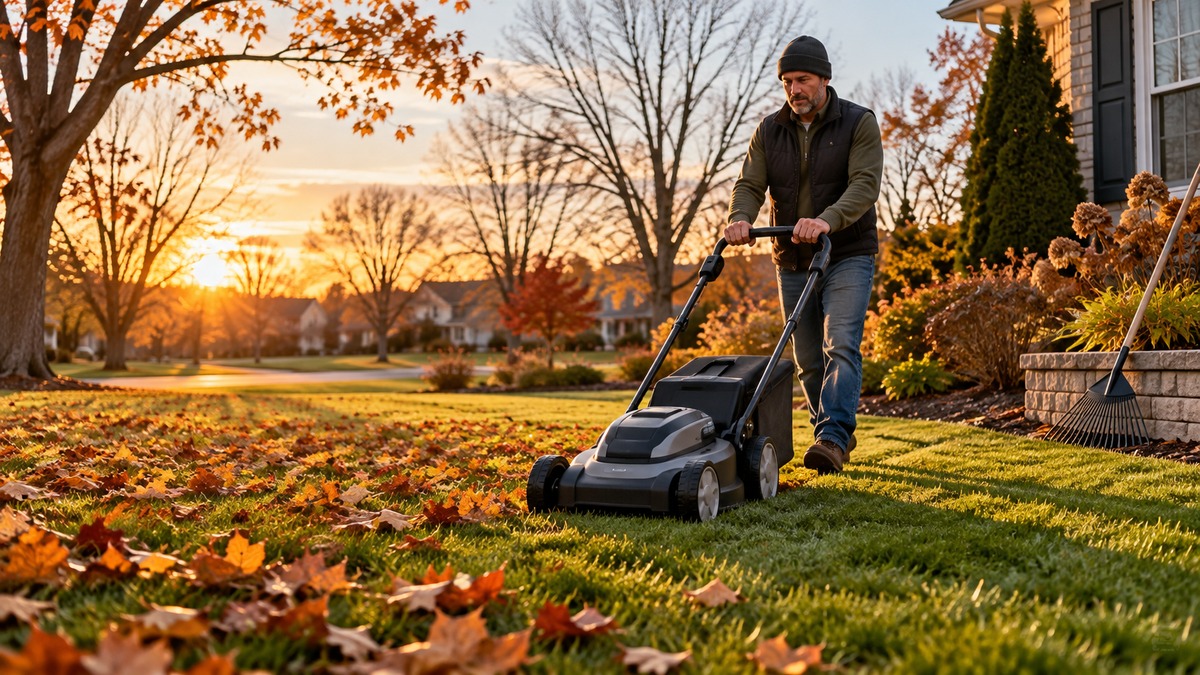The Last Mow of the Season