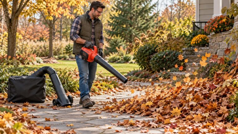 Leaf Blower vs Leaf Vacuum: What Each Does