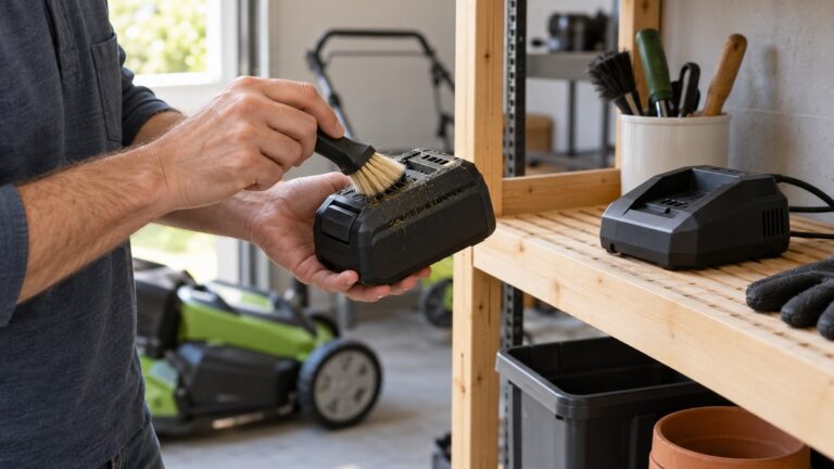 Making a Cordless Mower Battery Last Longer