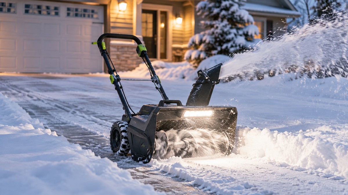 Best Battery Powered Snow Blower Light