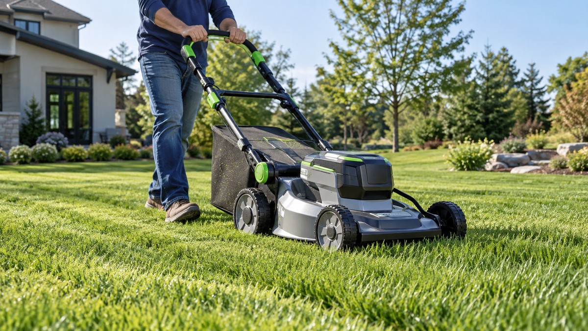 Best Battery Lawn Mower for Large Yard