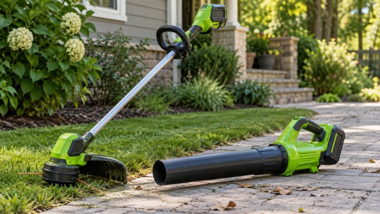 Best Greenworks 40V String Trimmer and Blower Combo