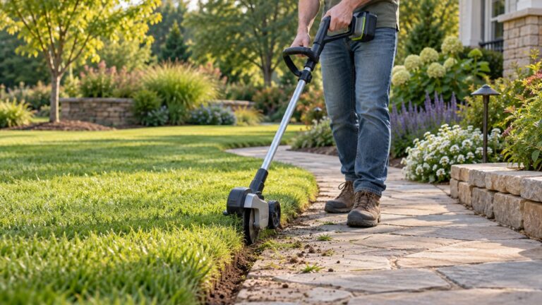 Best lawn edger battery powered