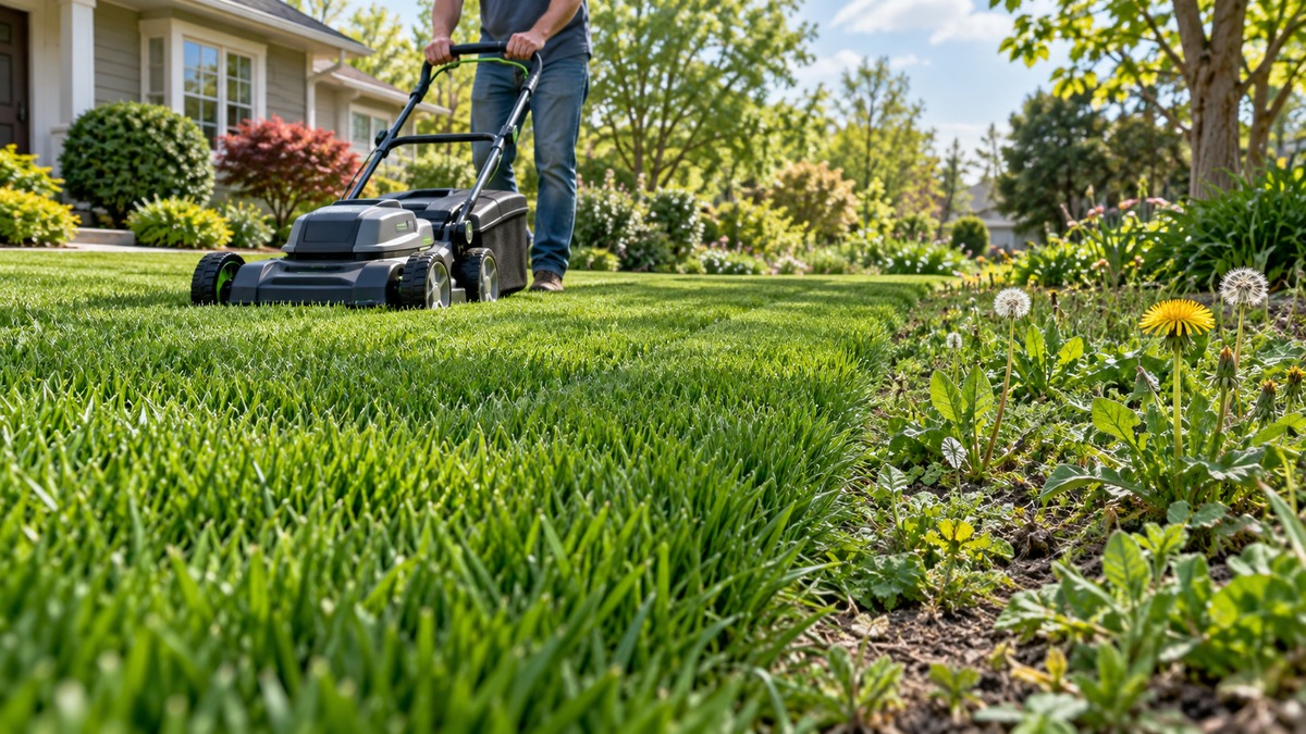 Mowing Habits That Keep Weeds Down