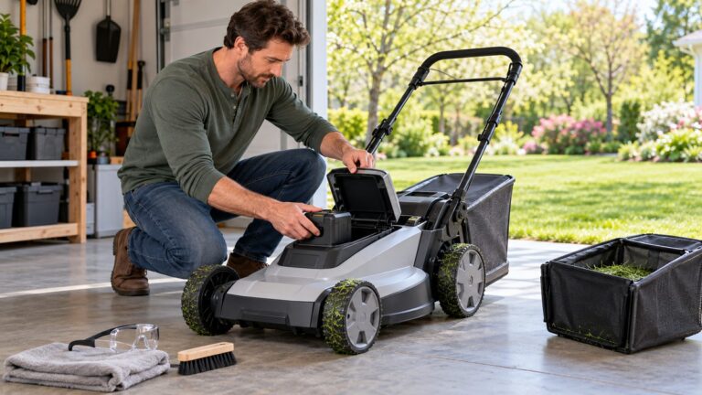 Spring Startup Checklist for an Electric Mower